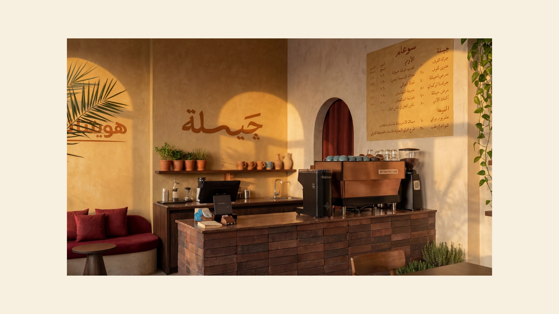 Chielah Cafe brand guideline page 10