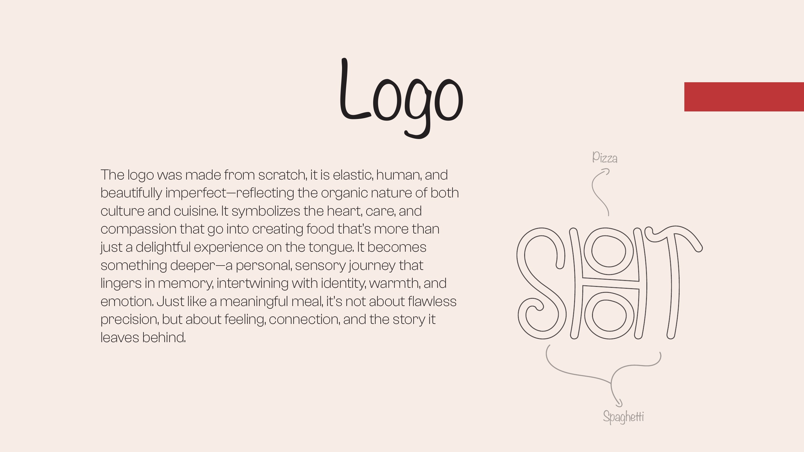 Shoot Restaurant brand guidelines page 04