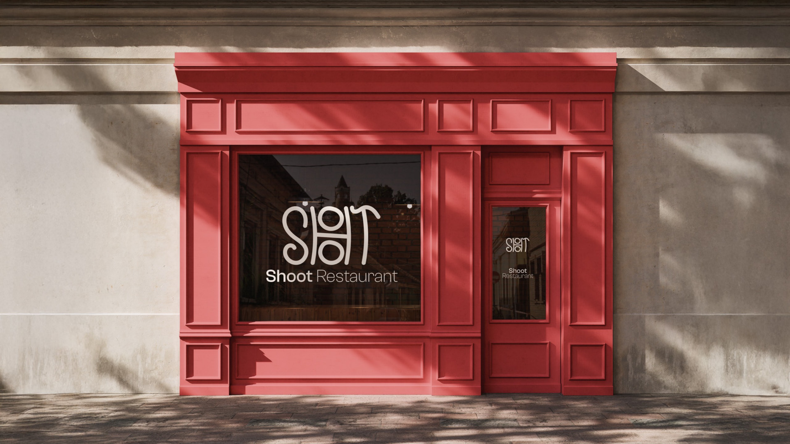 Shoot Restaurant brand guidelines page 17